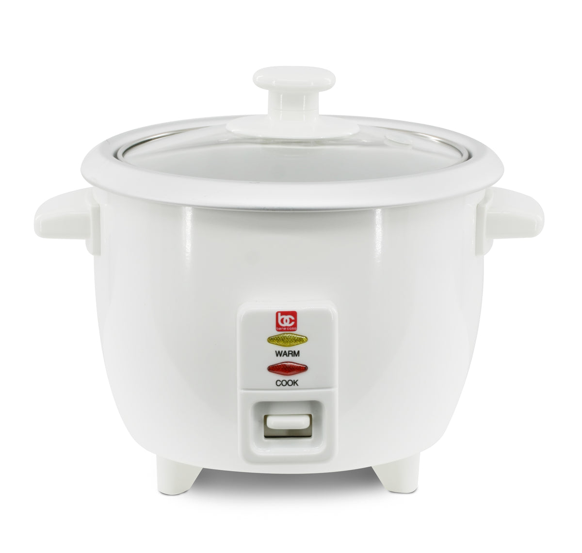 Bene Casa Rice Cooker with Glass Lid