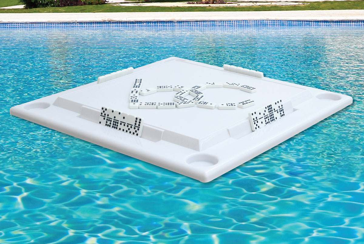 Floating Game Table with Removable Legs for Pool and Beach Fun Bene Casa