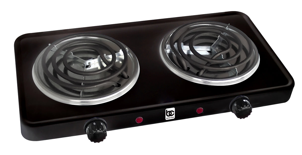 Bene Casa Electric Single Coil Burner, 1000W, Black