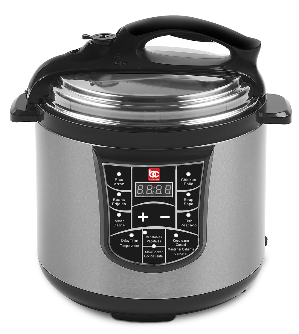 Bene Casa 5L Electric Stainless Steel Multi Cooker