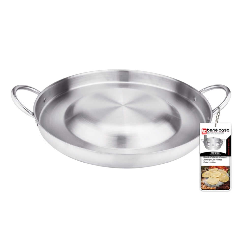 Bene Casa Stainless-Steel Comal Pan