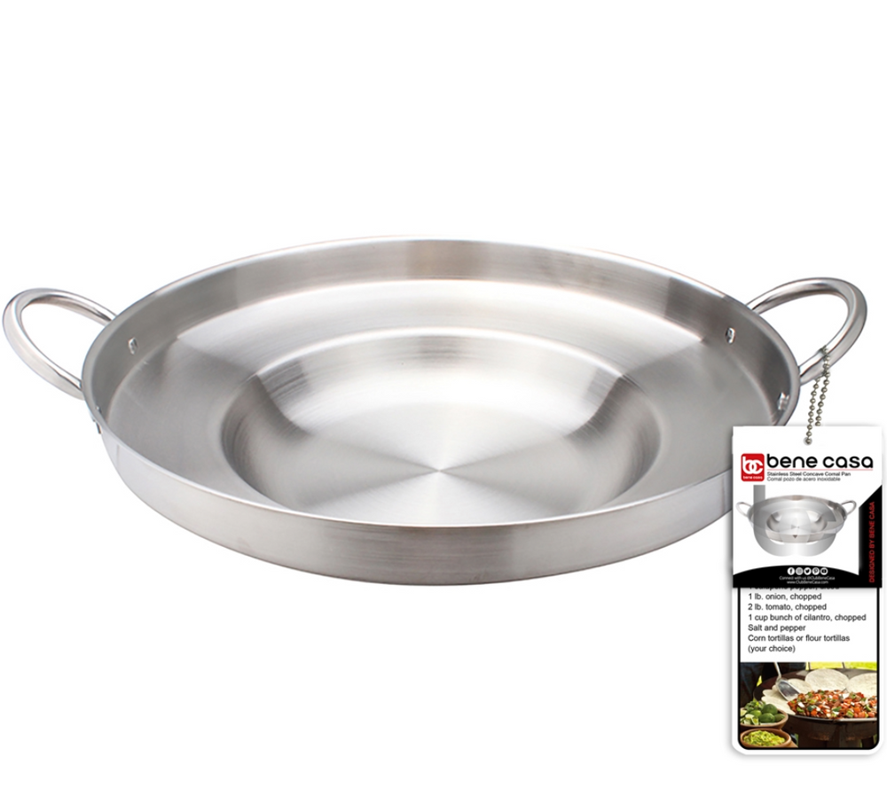 
                  
                    Bene Casa Stainless-Steel Comal Pan
                  
                