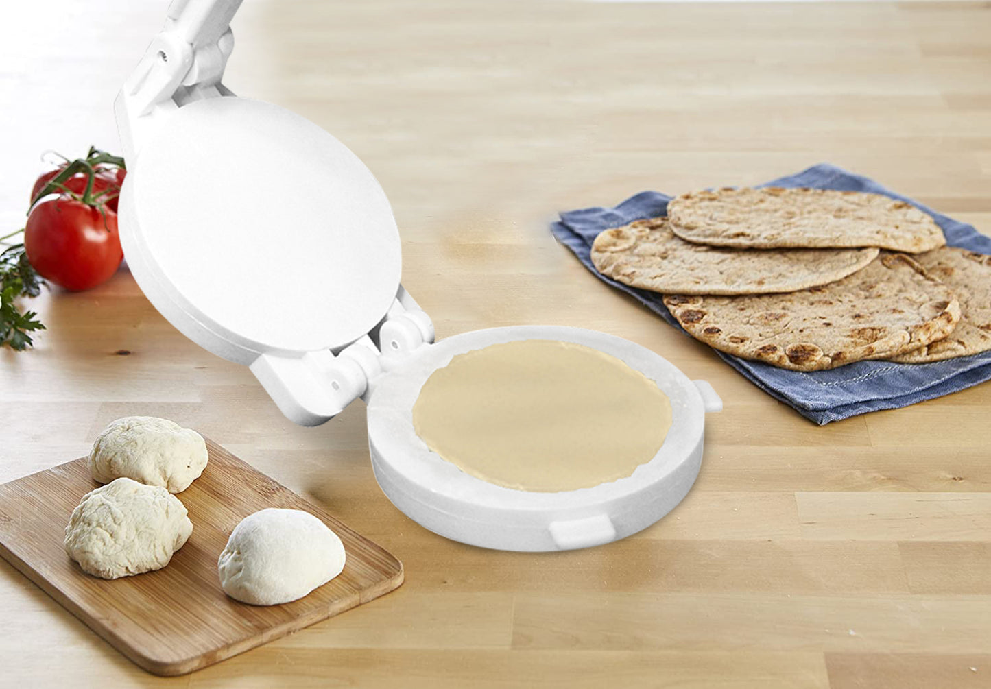 
                  
                    Bene Casa White Plastic Tortilla Press
                  
                