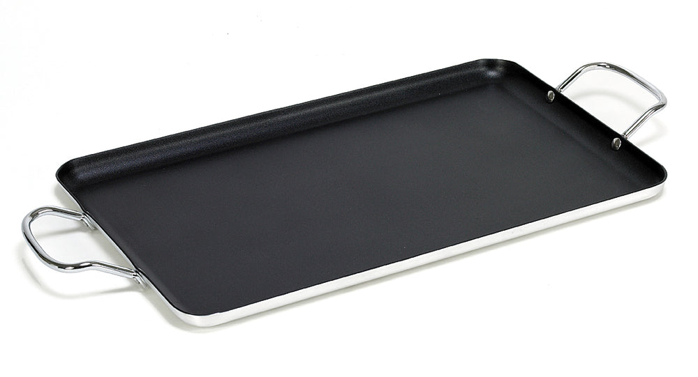 Bene Casa 6-inch nonstick fry pan w/ glass lid, easy grip, dishwasher