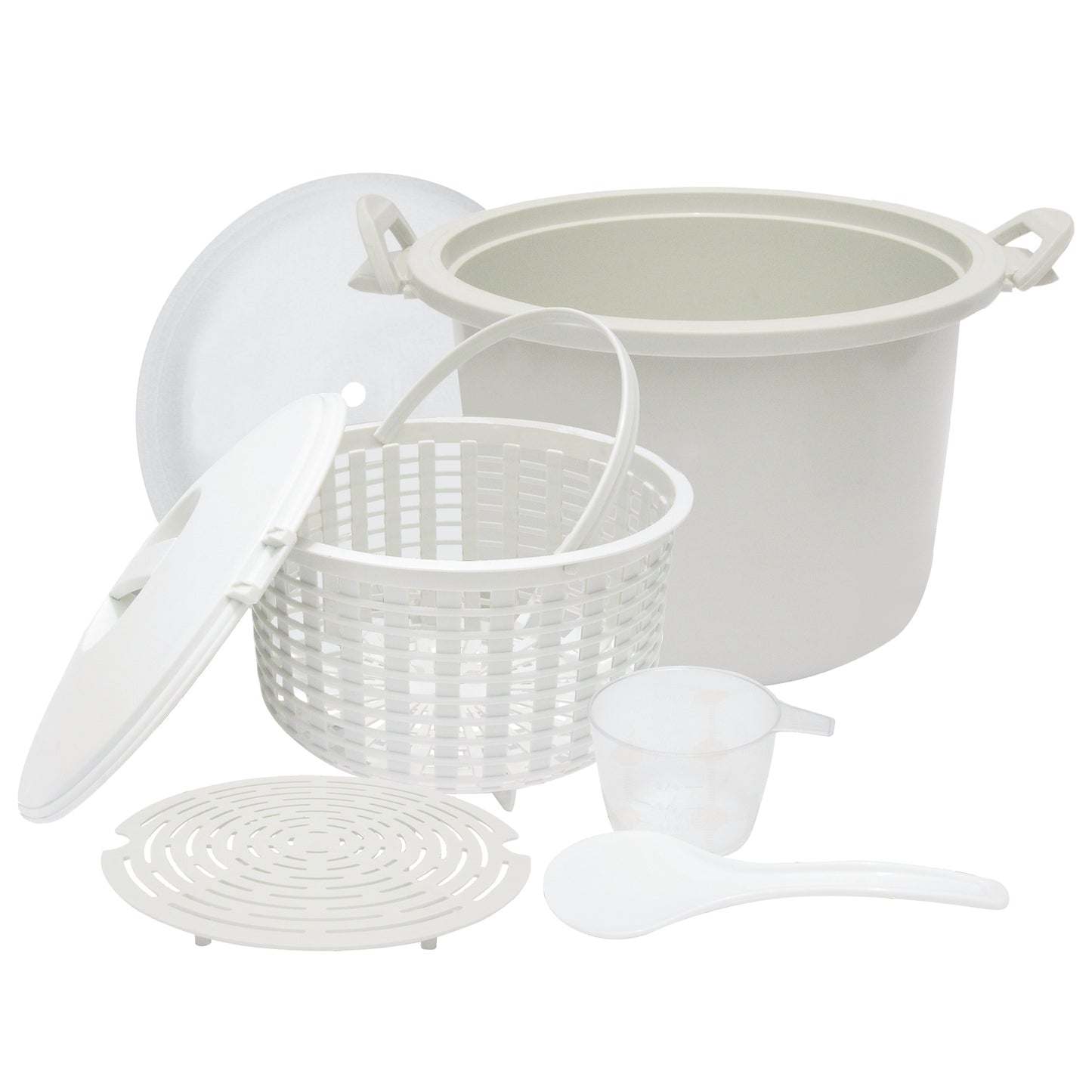 Microwave Cookware Steamer- 3 Piece Microwave Cooker w