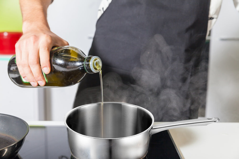 Small Pot Oil Pots Cooking Sauce Pan Pour Spout Pans Coffee Maker
