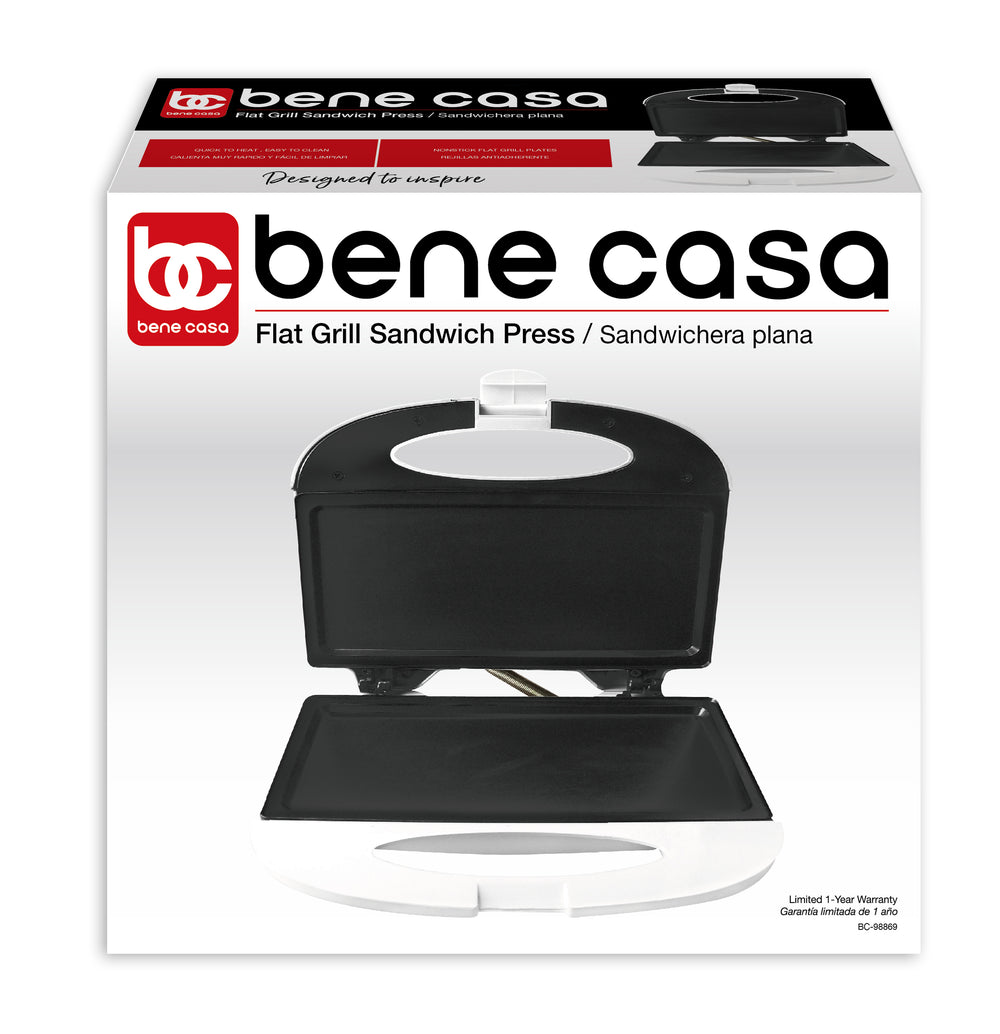 Bene Casa Non-Stick Aluminum Griddle with Handles, 19x11.5
